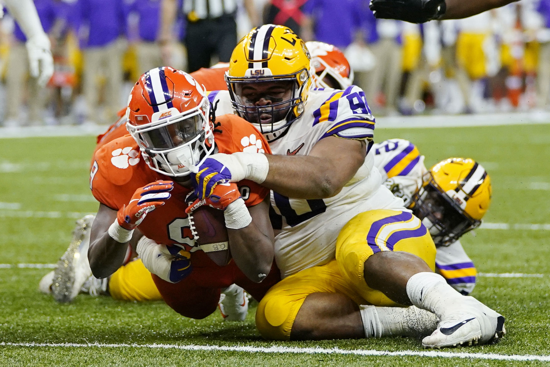 CFP Championship Clemson LSU Football